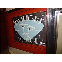 METAL SIGN - TWIGHLIGHT SIGN