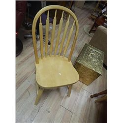 MAPLE DINING CHAIR - 4 X BID