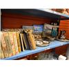 Image 2 : SHELF ASSORTED SILVER PLATE - BOOKS - AND MORE