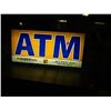 Image 1 : LIGHTED "ATM" SIGN