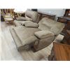Image 3 : ROCKER/ RECLINER - EXTRA LARGE - NUTMEG FAUX SUEDE - NEW