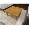 Image 1 : RUSTIC PINE COFFEE TABLE - SQUARE