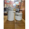Image 1 : CANISTERS WITH SPOONS - 2PC