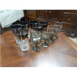 LOT OF RETRO GLASSWARE