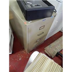 METAL FILE CABINET - 2 DOOR