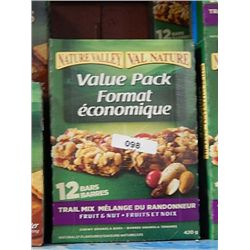 NATURE VALLEY VALUE PACK - 4 BOXES PER LOT