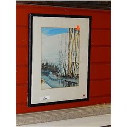 FRAMED PICTURE - CREEK