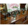 Image 2 : MARGARITA HAND BLOWN CACTUS GLASSES (4) & CACTUS JUG
