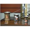 Image 1 : COPPER SAUCE POTS WITH SPOUT - 3