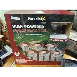 PARADISE SOLAR LITES - SET OF 6