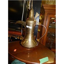 BRASS ORNATE JUG