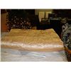 Image 1 : QUEEN SATIN COMFORTER - SOME LACE EDGE NEEDS TOUCH UP