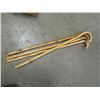 Image 1 : WOOD CANE BAMBOO - EACH DIFFERANT - 4 PER LOT -NEW