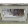 Image 1 : FRAMED LIMITED EDITION PRINT "FISHING HOLE - ROBERT BATEMAN - APPROX. GALLERY VALUE $900