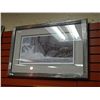 Image 2 : FRAMED LIMITED EDITION PRINT "FISHING HOLE - ROBERT BATEMAN - APPROX. GALLERY VALUE $900