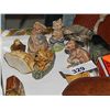 Image 1 : VINTAGE RED ROSE ANIMAL FIGURES - 7 PC TOTAL