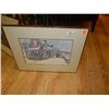 Image 1 : FRAMED PICTURE - WINTER SCENE
