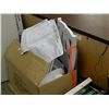 Image 2 : WHITE VANITY & CHAIR - NEW - NO HARDWARE