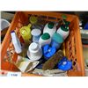 Image 1 : BIN OF ASSORTED CLEANING PRODUCTS