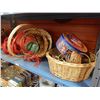 Image 2 : SHELF OF ASSORTED BASKETS