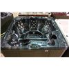 Image 2 : CAL SPAS 8' HOT TUB WITH BLUE GALAXY INTERIOR AND MIST  EXTERIOR. COMES WITH 50 JETS,