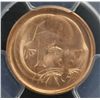 Image 2 : 1968 Australia 1c PCGS MS65RD