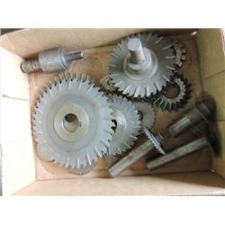 ASSORTED SELECTION OF SLITTING SAW BLADES