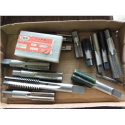 MIXED GROUP ASSORTED SIZE MACHINIST TAPS