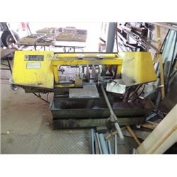WF WELL 9"X9" HORIZONTAL BAND SAW & 3 FEEDER STAND