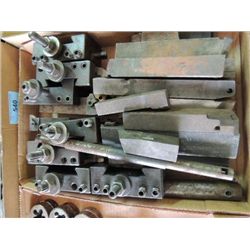 BOX LOT VARIOUS SIZED TOOL HOLDERS