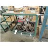Image 2 : METAL 2 SHELF SHOP ROLLER CART