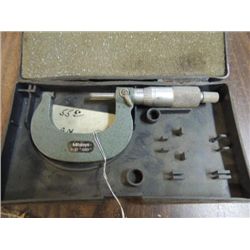 MITUTOYO 1 TO 2" OD MICROMETER SET