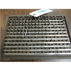 M2-MINUS PRECISION PIN GAGE SET