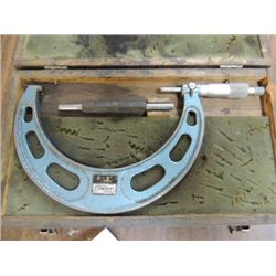 PRECISION FOWLER 5 TO 6" OD MICROMETER SET