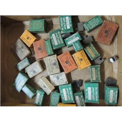 ASSORTED SIZES NEW IN BOX ADJUSTABLE PIPE DIES
