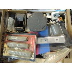 MISCELLANEOUS BOX LOT OF SHOP SUPPLIES