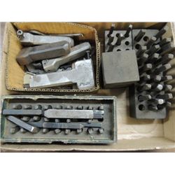 LOT 3 SETS OF STEEL LETTER STAMPS VARIOUS SIZES