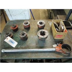 RIGID 12-R PIPE THREADING TOOL & 1/2" TO 2"