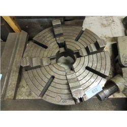 4 JAW CHUCK FOR THE 17" COLCHESTER LATHE