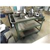 Image 1 : METAL 3 SHELF SHOP ROLLER CART