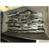 Image 1 : METAL BOX OF ASSORTED SIZE LARGE DRILL BITS