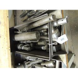 METAL BOX OF ASSORTED BORING BARS