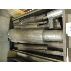 INDUSTRIAL MACHINIST METAL BOX OF TOOLS