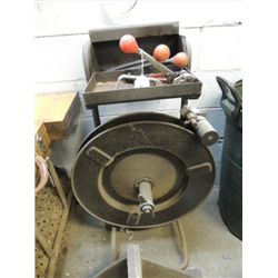 INDUSTRIAL SHOP METAL STRAPPING MACHINE & CRIMPING