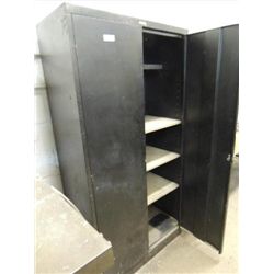 36X18X72 METAL 4 SHELF STORAGE CABINET