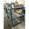 Image 1 : METAL 3 SHELF SHOP ROLLER CART