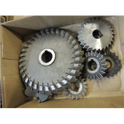 MACHINIST ASSORTED SIZES OF SLITTING SAW BLADES