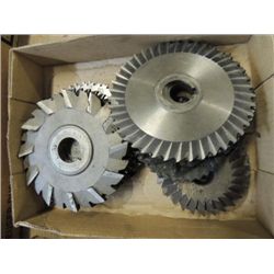 ASSORTED SIZES MACHINIST SLITTING SAW BLADES