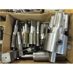 BOX LOT MACHINIST ASSORTED TAPS