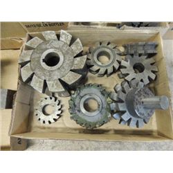 LOT 7 INDUSTRIAL MACHINIST RADIUS CUTTER BLADES
